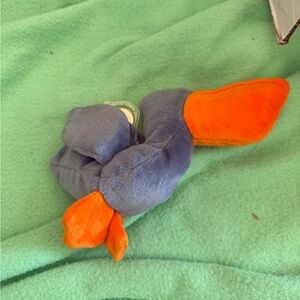 Ty Beanie Babies Scoop in Orange and Blue